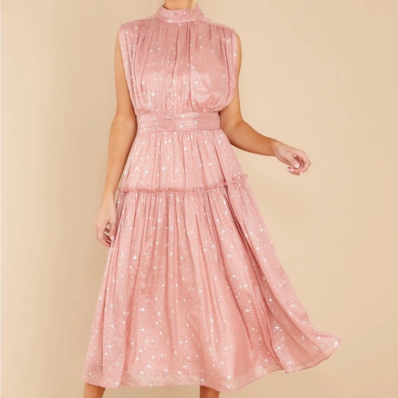 Magical Moments Rose Midi Dress - Picture 6 of 6